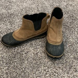 Used Sorel Slip ons, reposting as my daughter outgrew them, good condition